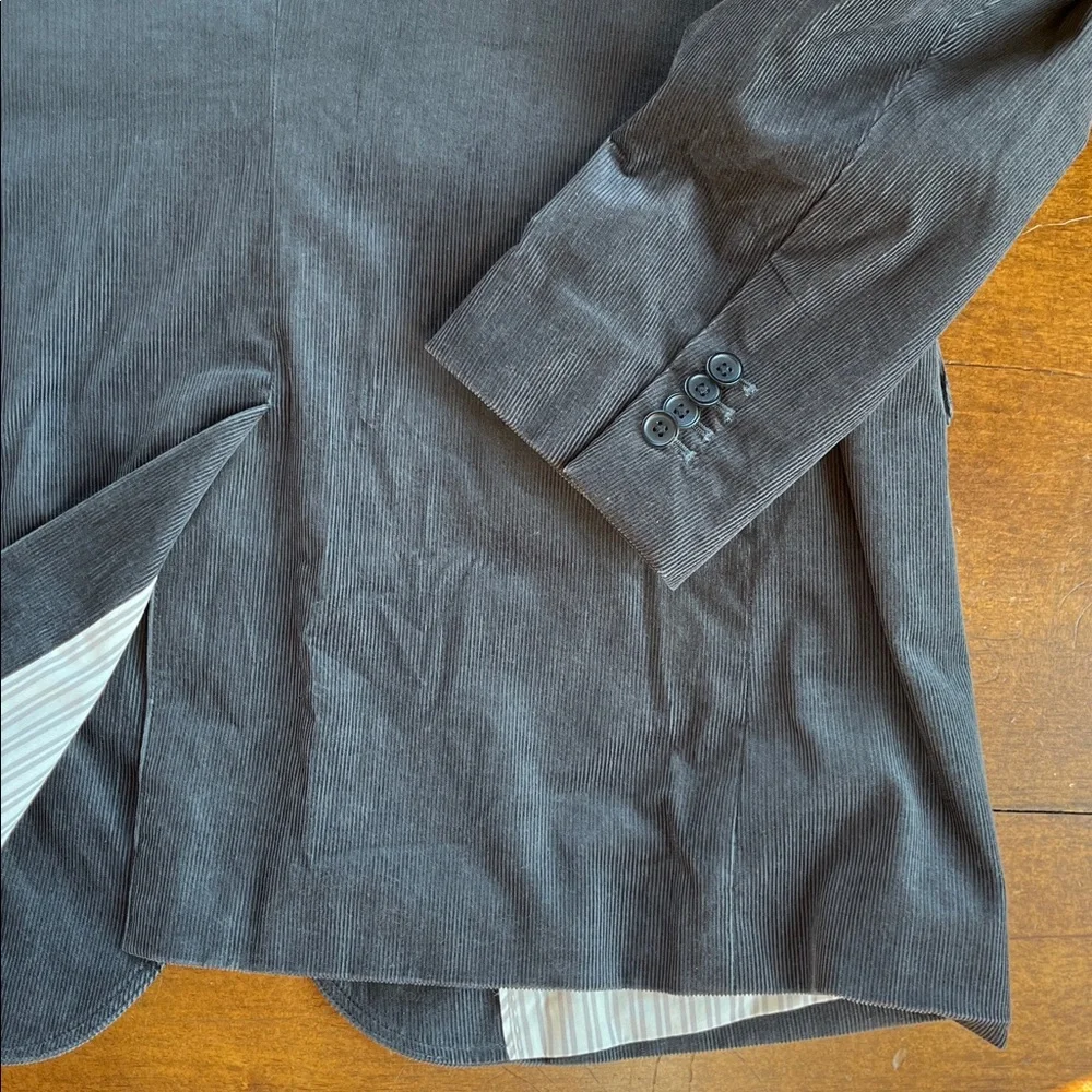 Banana Republic Corduroy Black Sports Jacket 46L